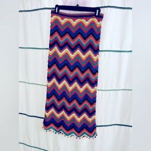 Farm Rio crochet skirt, size M